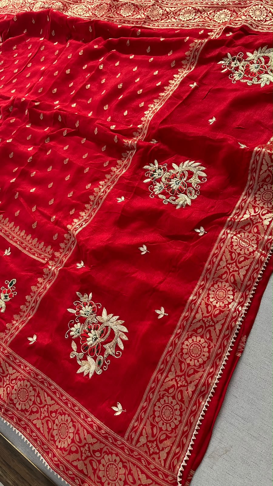 Pura Moonga Silk Jari Saree